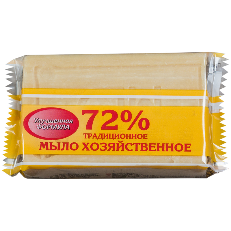 

Мыло хозяйственное 200г 72% ГОСТ 30266-95 907272