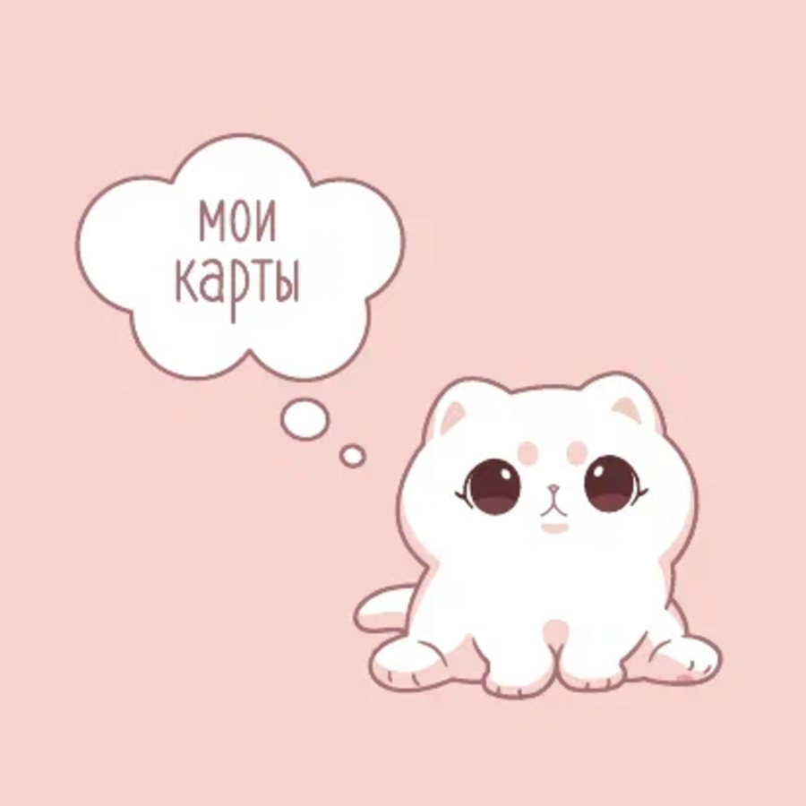 

Футляр для проездного, пропуска и карт 65х105мм ПВХ Cute cat ILIKEGIFT 16121