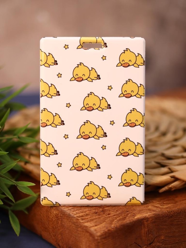 

Футляр для проездного, пропуска и карт 65х105мм ПВХ Sleeping Duck ILIKEGIFT 15317