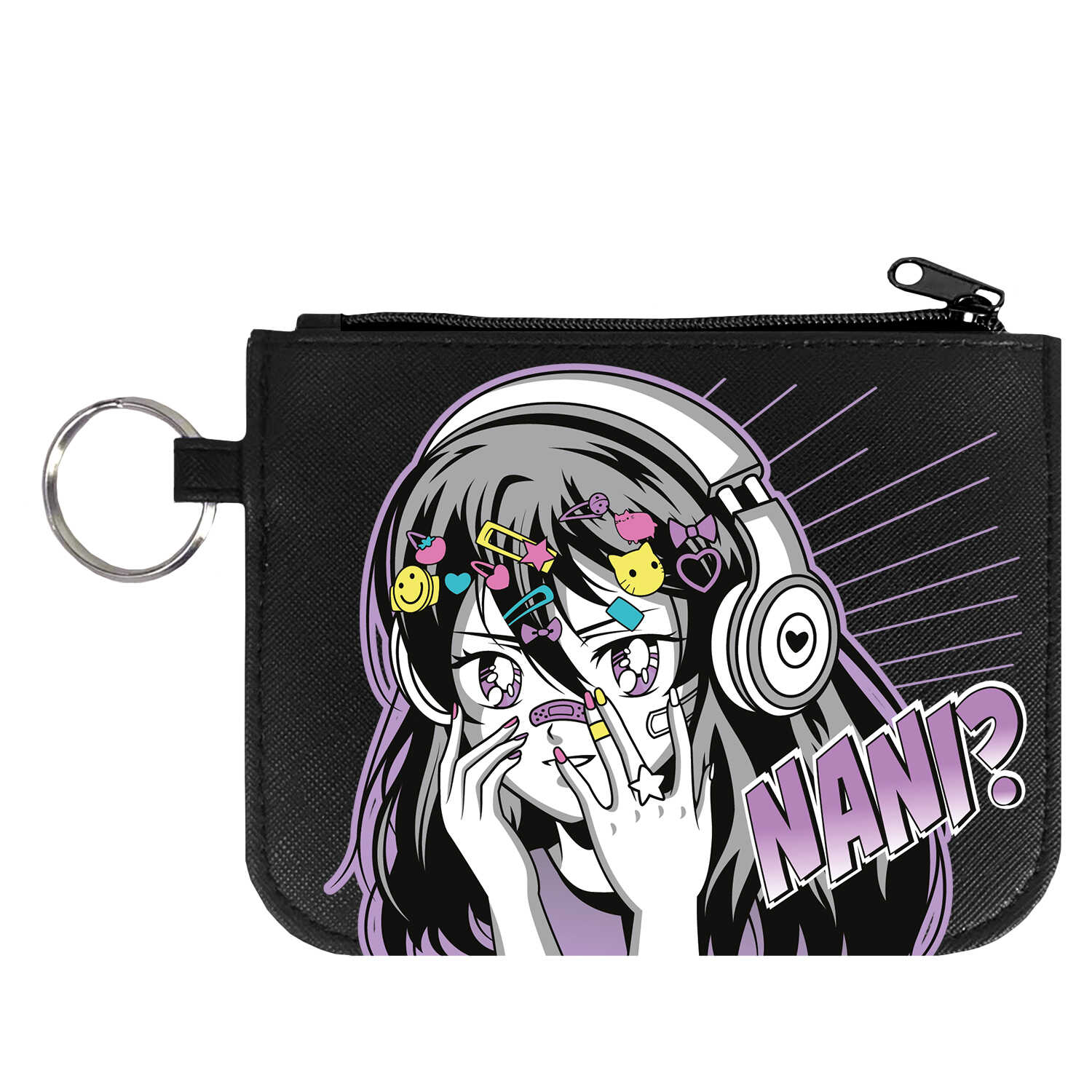 

Кошель 1отд. 10х13см кожзам черный на молнии картодержатель Манга ФЕНИКС+ 62984