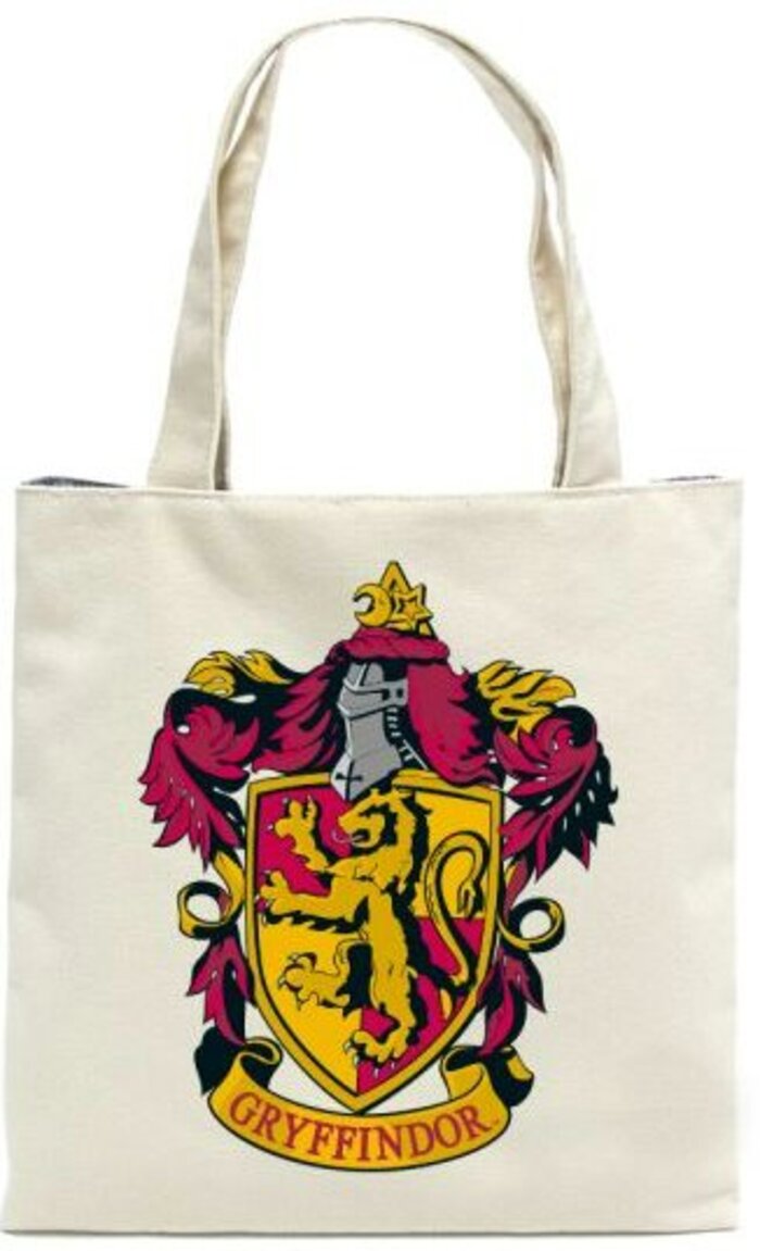 

Сумка шоппер 38х43см белая Гарри Поттер Гриффиндор Эксмо 900018 (уни)