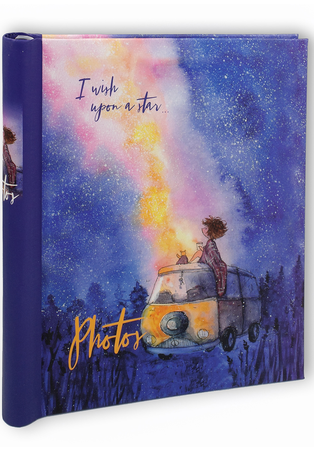 

Фотоальбом магн. 10л 23х28см внутр. спираль cosmo sketch Огоньки ПОЛИНОМ FA 10М.001-1 (уни)