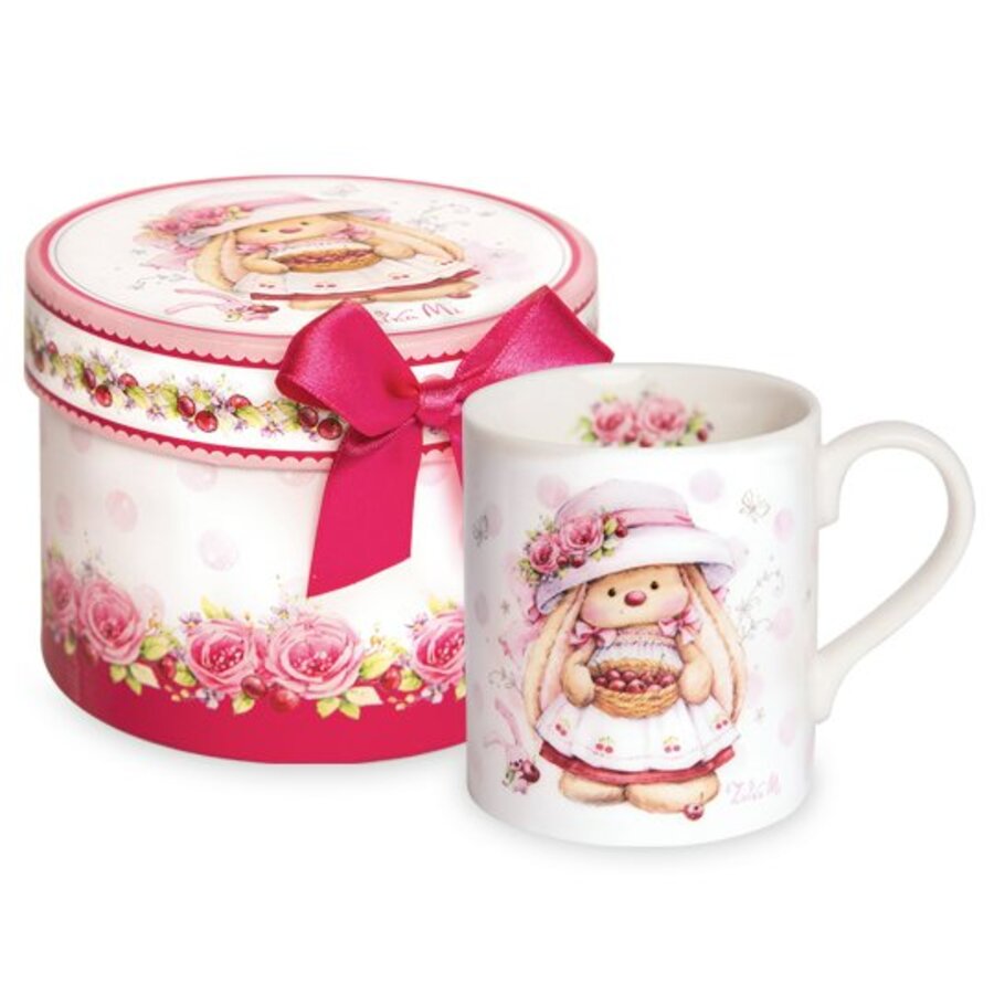 Кружка Зайка Ми с вишенкой BUDI BASA ММ1-003 жен 789₽