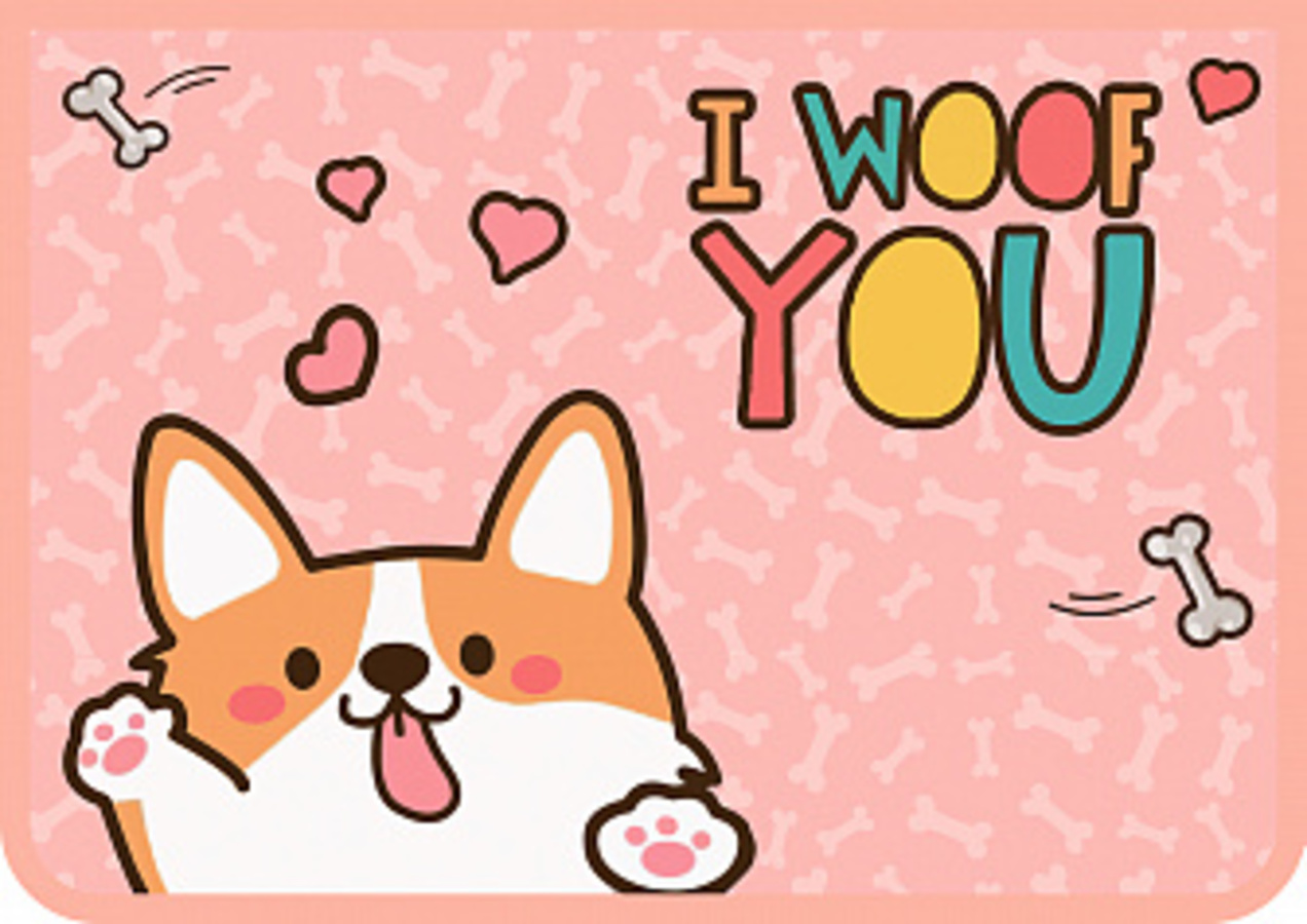 Папка для труда пластик молния сверху А4 1отд Корги ПЧЕЛКА ПТР-221 жен 142₽