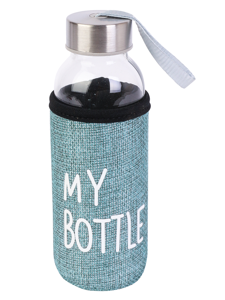 

Бутылка 300мл My bottle бирюзовый в чехле MILAND УД-6411