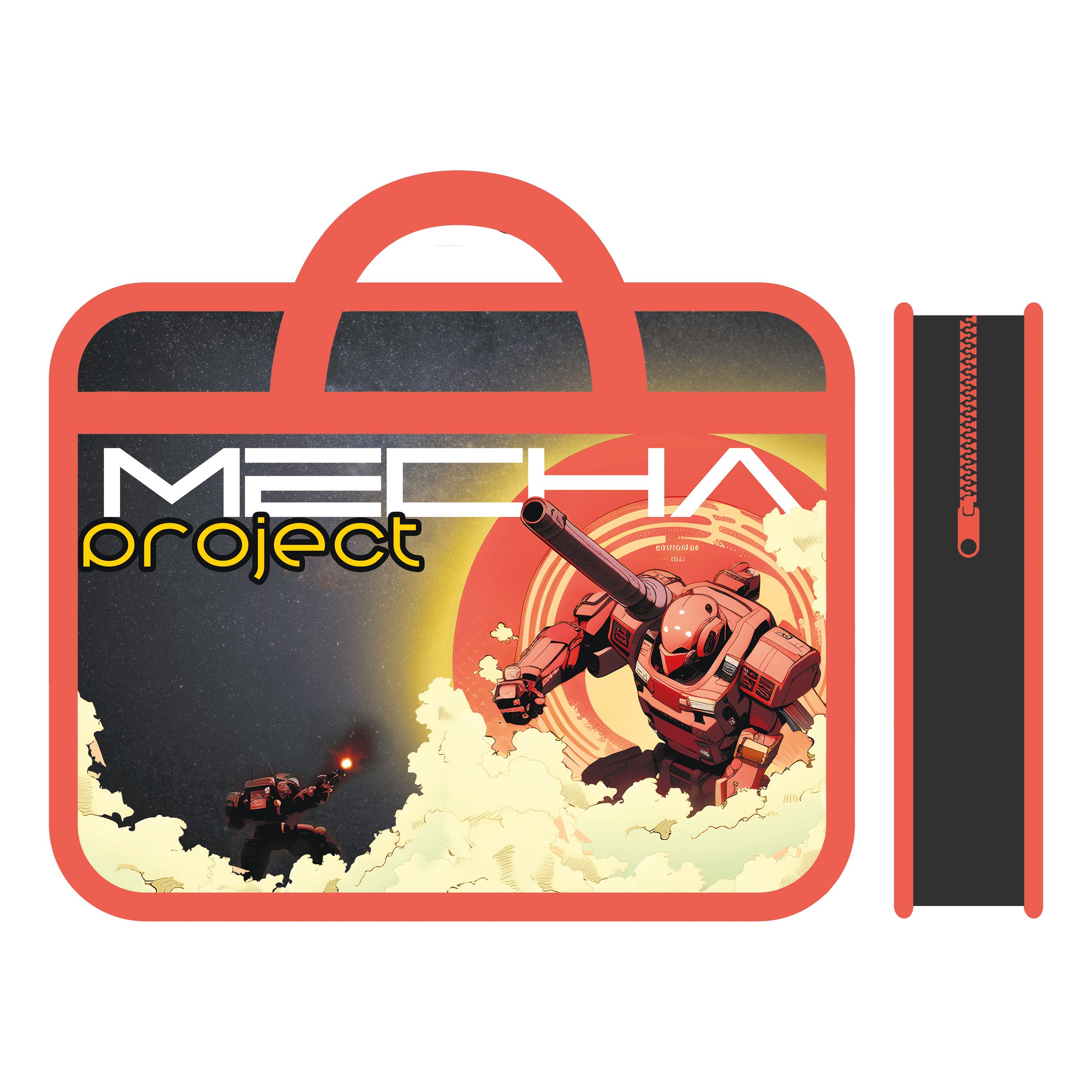 

Папка для тетрадей пластик молния сверху А4 1отд. Космический бой ручки ПЧЕЛКА ПМ-А4-25 (муж)