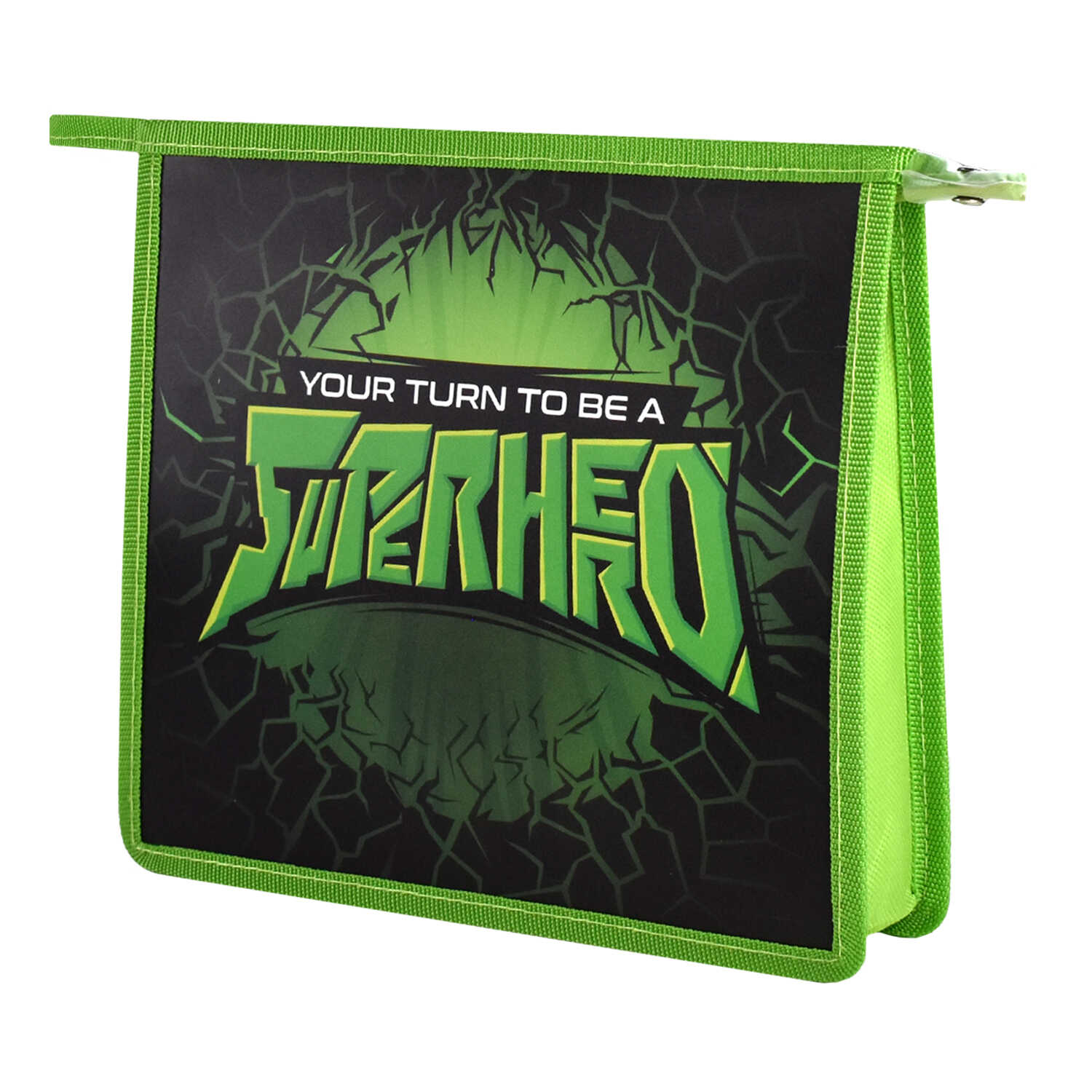 Папка для тетрадей пластик молния сверху А5 1отд Супергерой ФЕНИКС 62535 муж 143₽