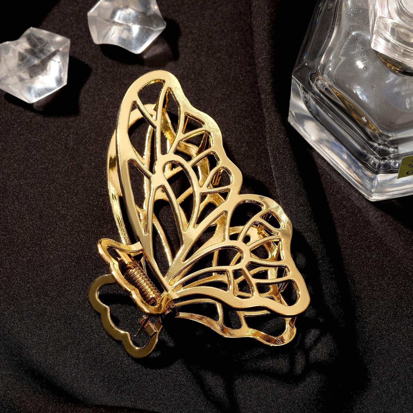 5423330 Краб для волос Валери бабочка 8см SM 170₽