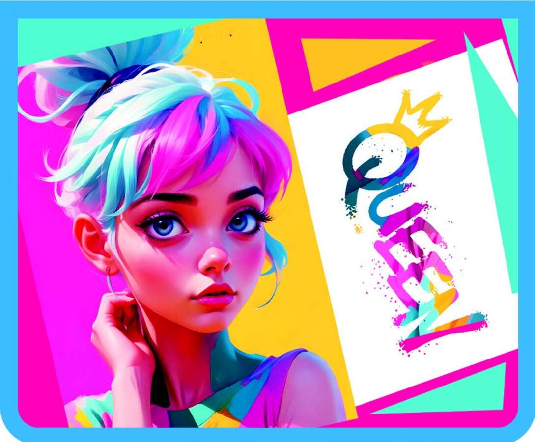 

Папка для тетрадей пластик молния сверху А5 1отд. Яркая девушка многоур.конгр. ПЧЕЛКА ПМ-А5-22 (жен)