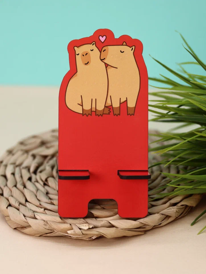 

16650 Подставка под телефон/планшет Capybara love