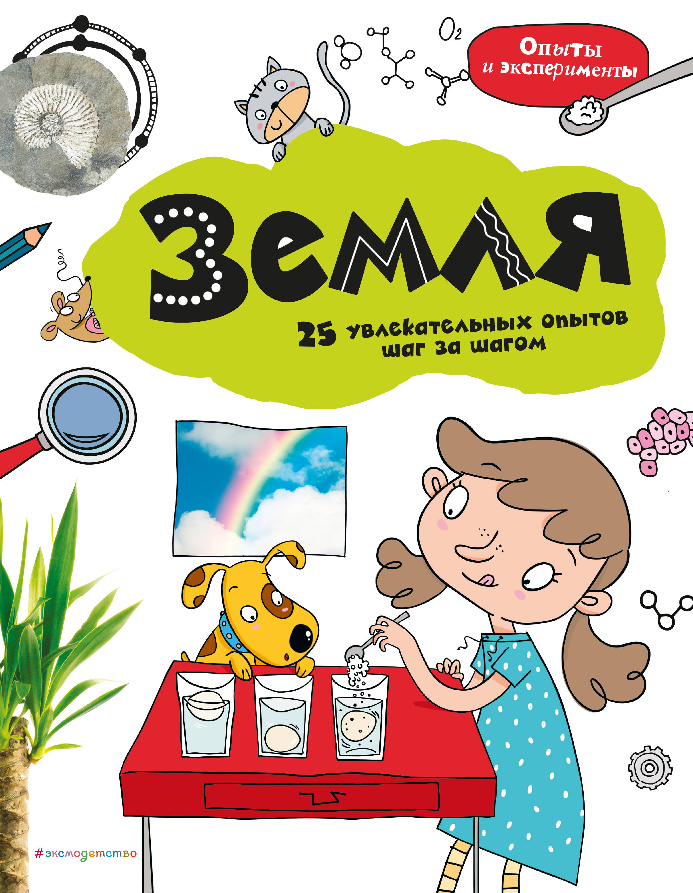 

Земля: 25 увлекательных опытов шаг за шагом