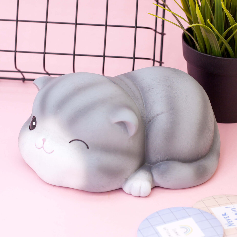 

Копилка Gray cat winks