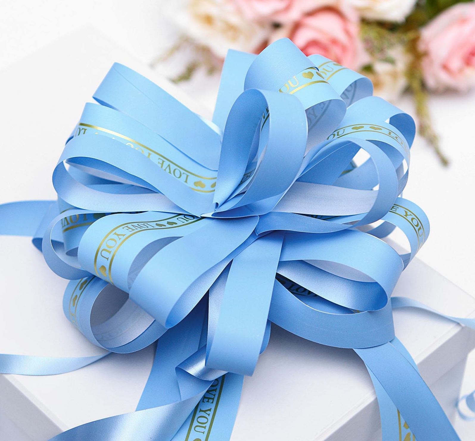 4521094 Бант - шар 6 голубой 118₽