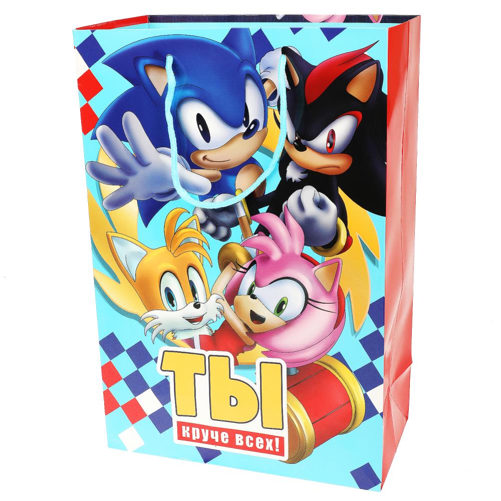 

PML-92476-SN Пакет подарочный 23х27см ML* Ты круче всех Соник Бум (уни) Глянец