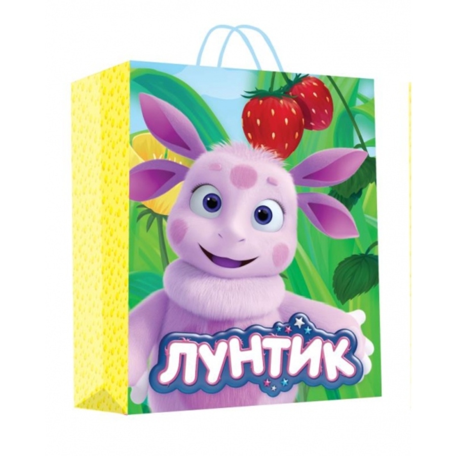 

PXL-109912L-HB Пакет подарочный 34х45см XL* Лунтик (уни)