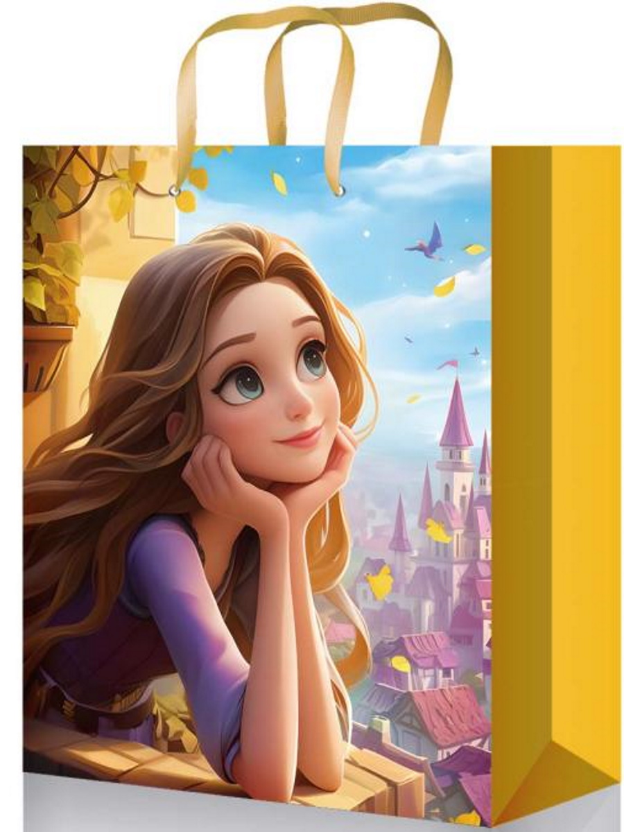 

ПКП-0366 Пакет подарочный 27х33см L* Мечтающая принцесса (жен) Глянец