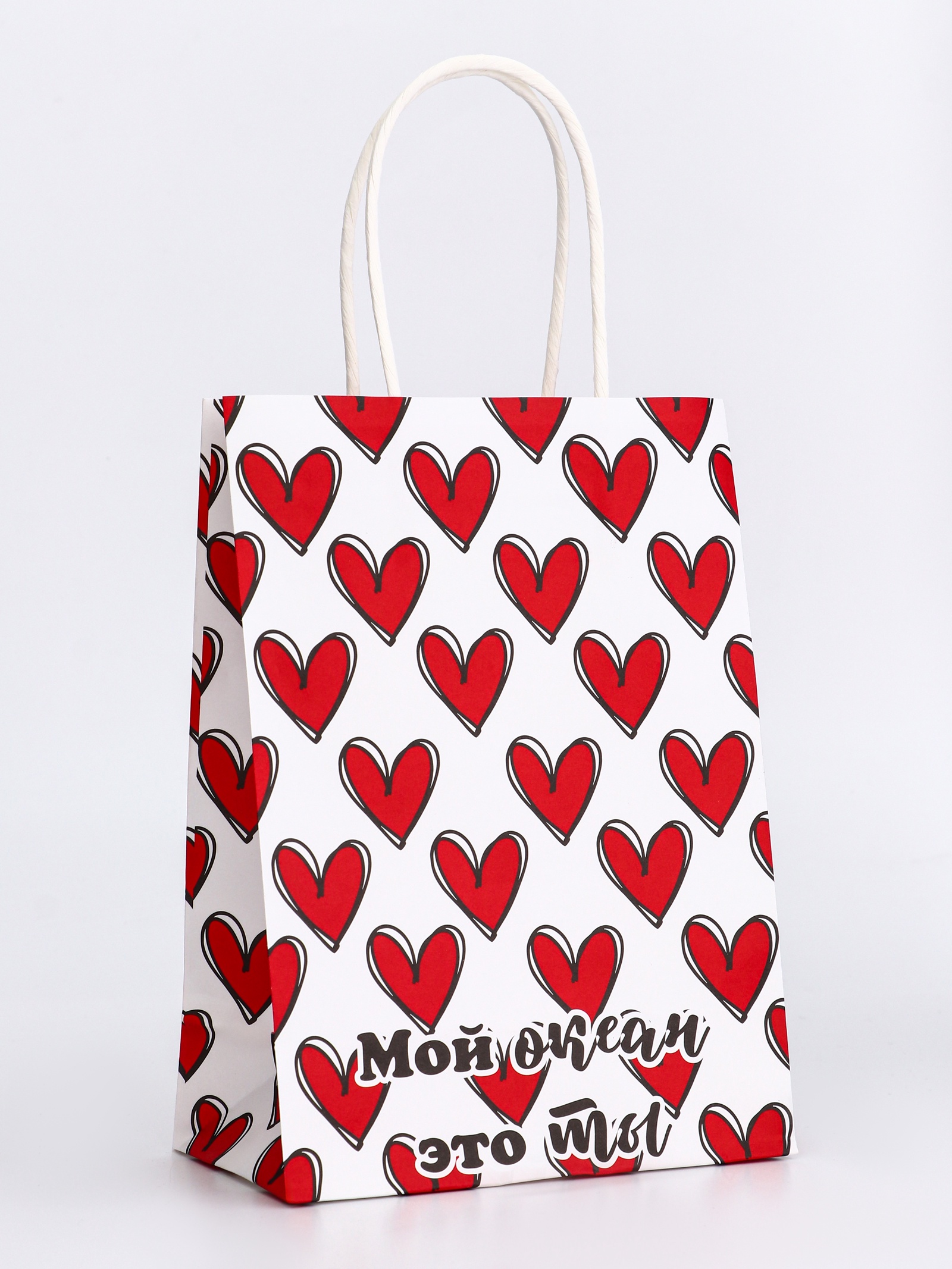 10660494 Пакет подарочный 15х21см M Мой океан уни Крафт 80₽