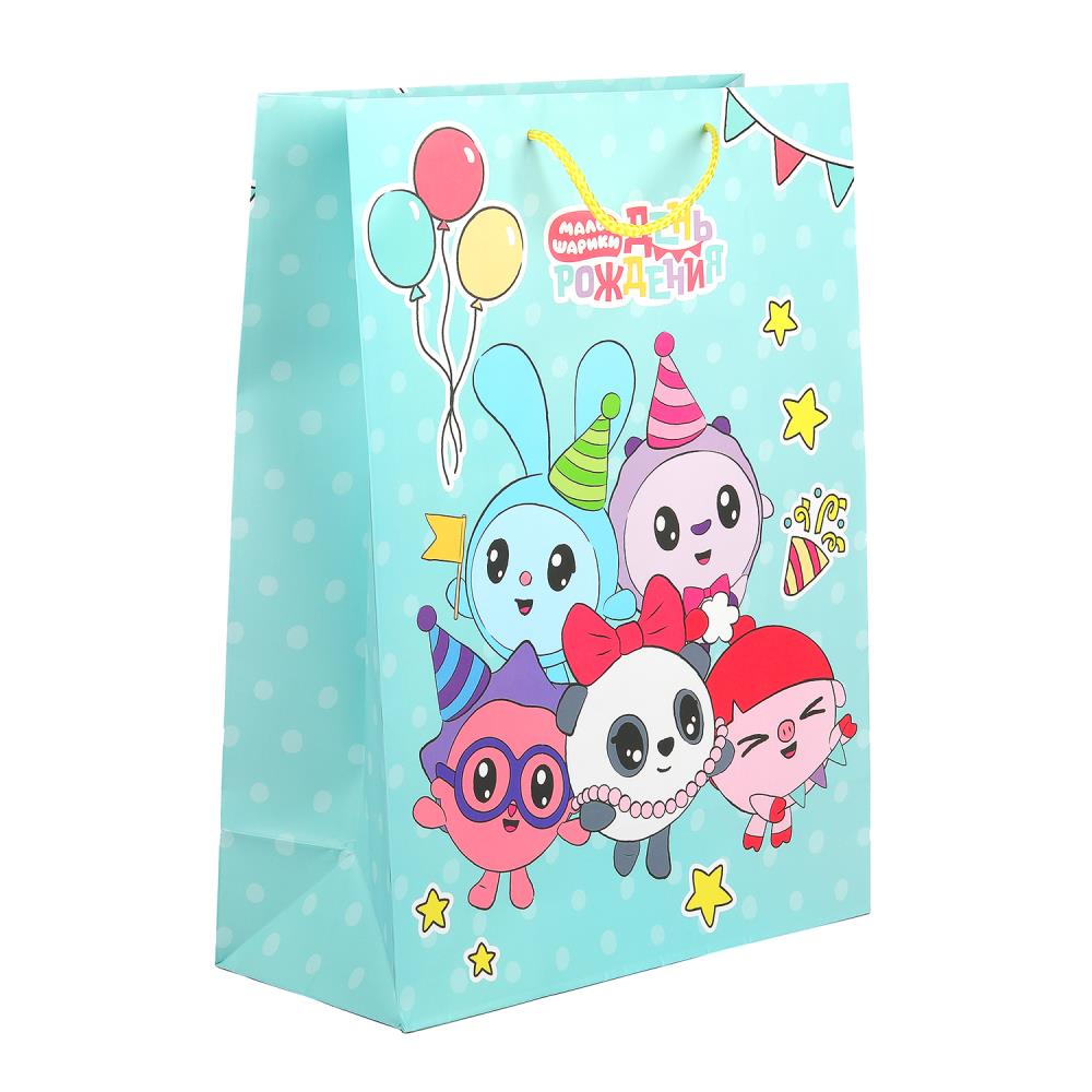 

PM-118590-ML Пакет подарочный 18х23см M* Малышарики (жен)