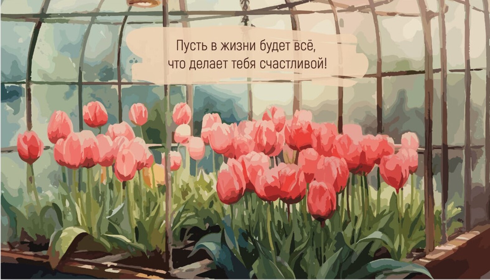 

0200.101 Конверт для денег Евро Пусть в жизни будет все, что делает тебя счастливой! (жен)