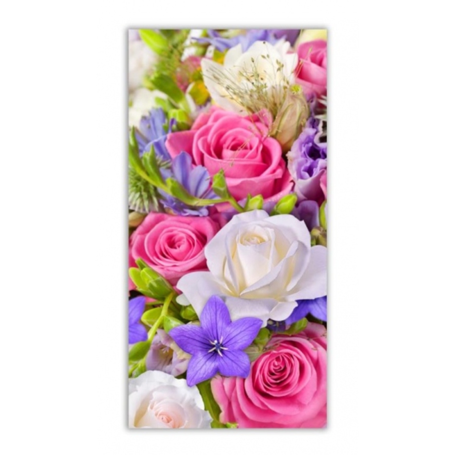 E-125742-FLW6 Конверт для денег Евро Цветы жен 18₽