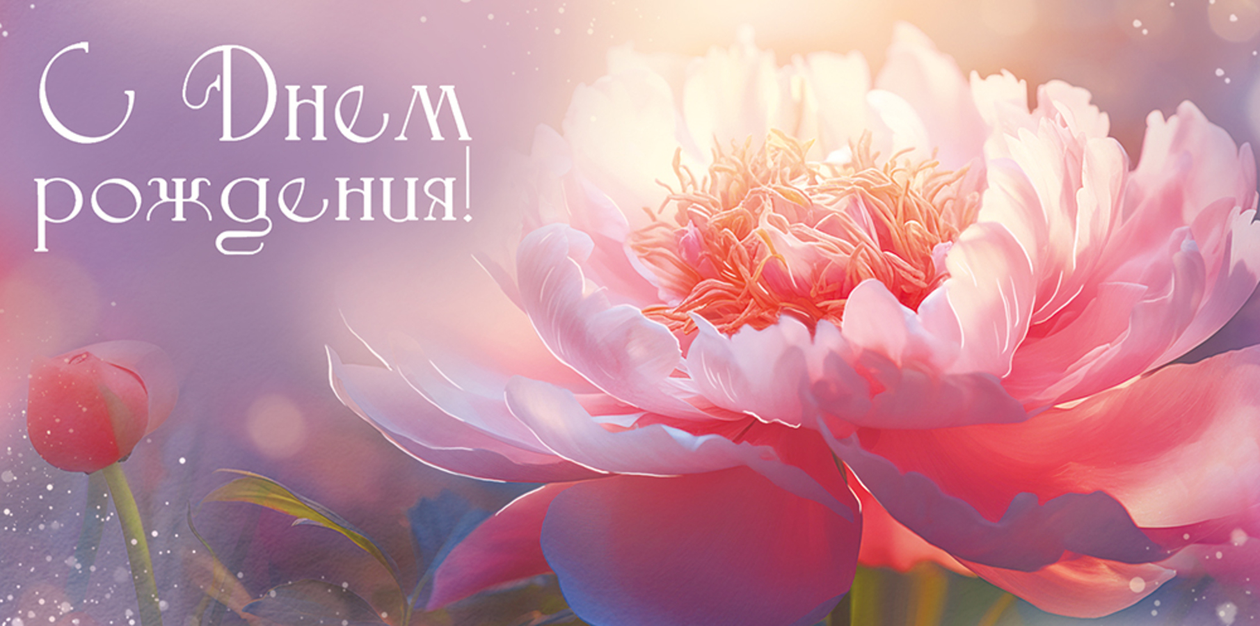 

3.0000268 Конверт для денег Евро С Днем рождения! (жен) С текстом Блестки