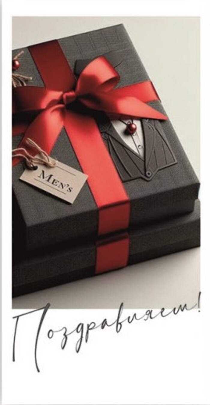 

5КХ-00214 Конверт для денег Евро Поздравляем! (муж)