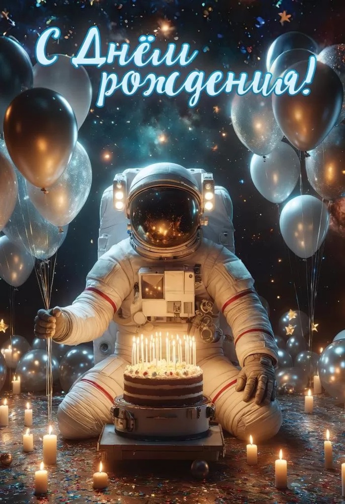 

1804759 Открытка А5 С Днём рождения! (уни) С текстом УФ-лак