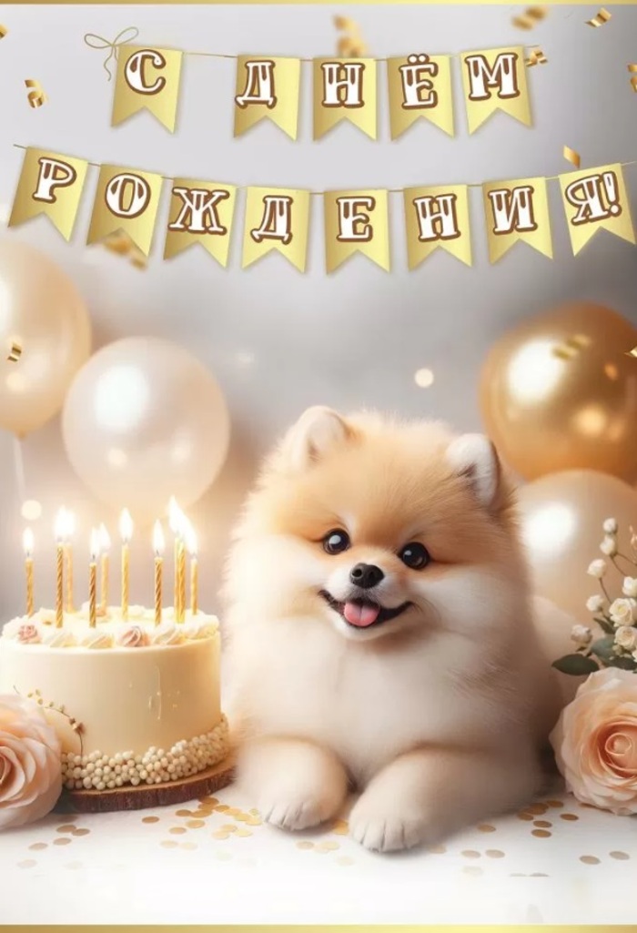 

1805040 Открытка А5 С Днем рождения! (жен) С текстом УФ-лак