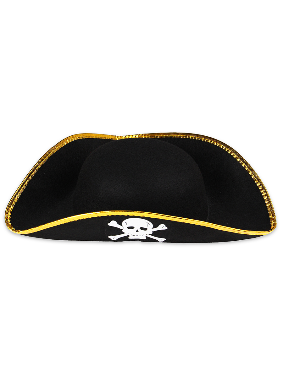 КРК-5845 Шляпа карнавальная Пиратская 267₽
