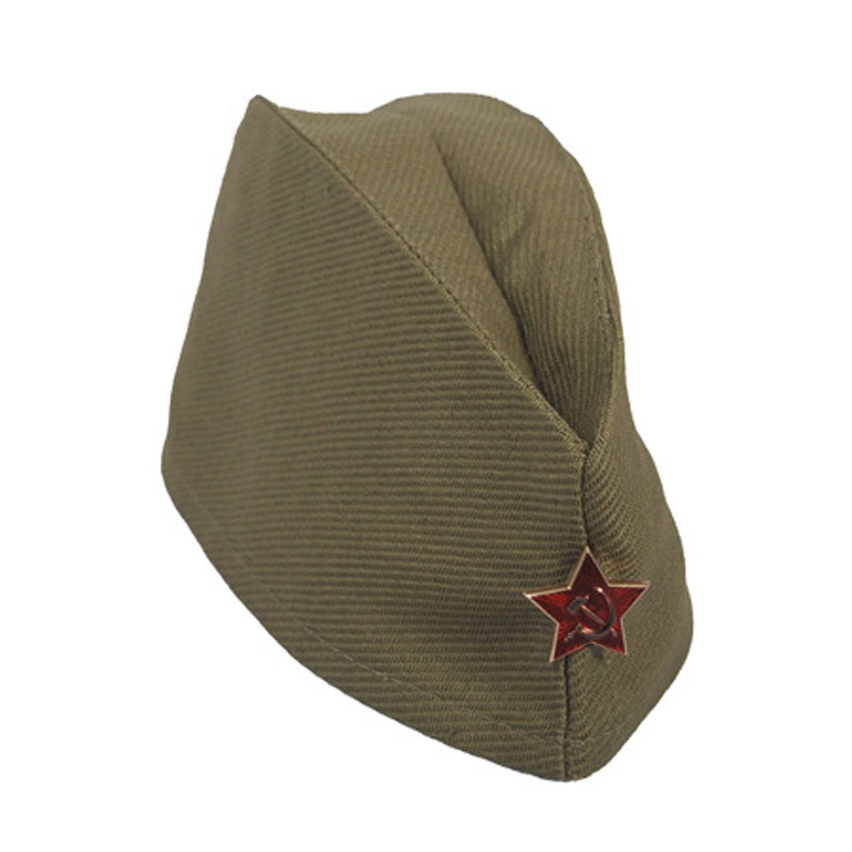 

ПЛ-02 Пилотка военная однослойная (ткань, металлическая красная звезда)
