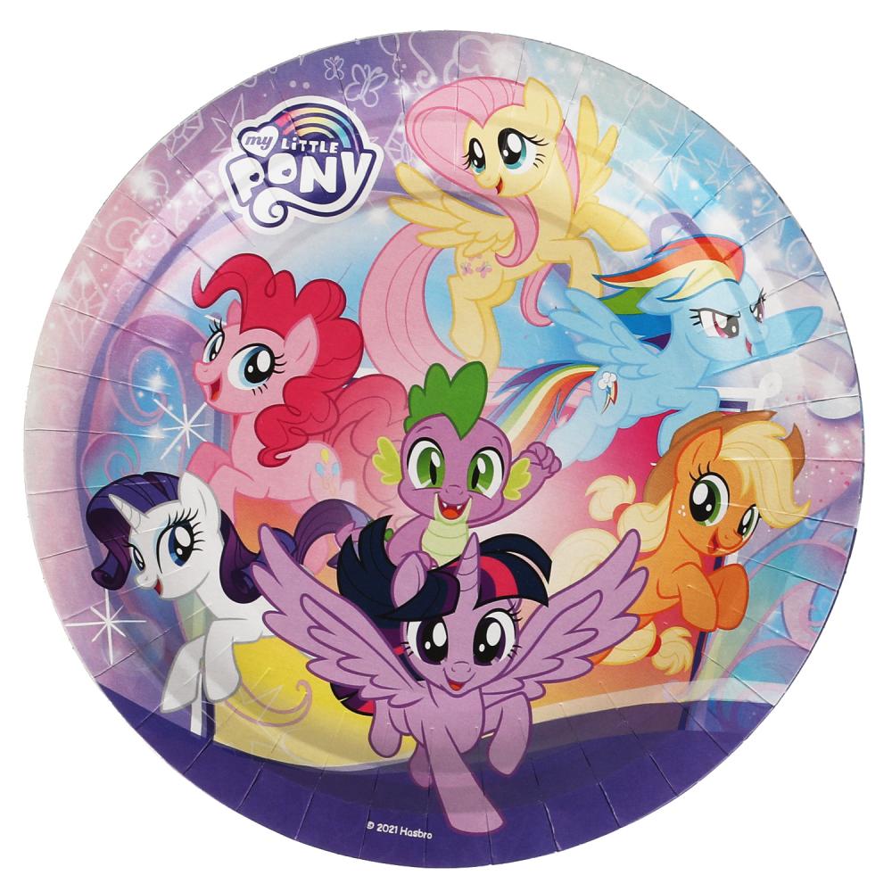 

PP-60366-MLP Набор 18см Тарелки бумажные Мой маленький пони 6шт