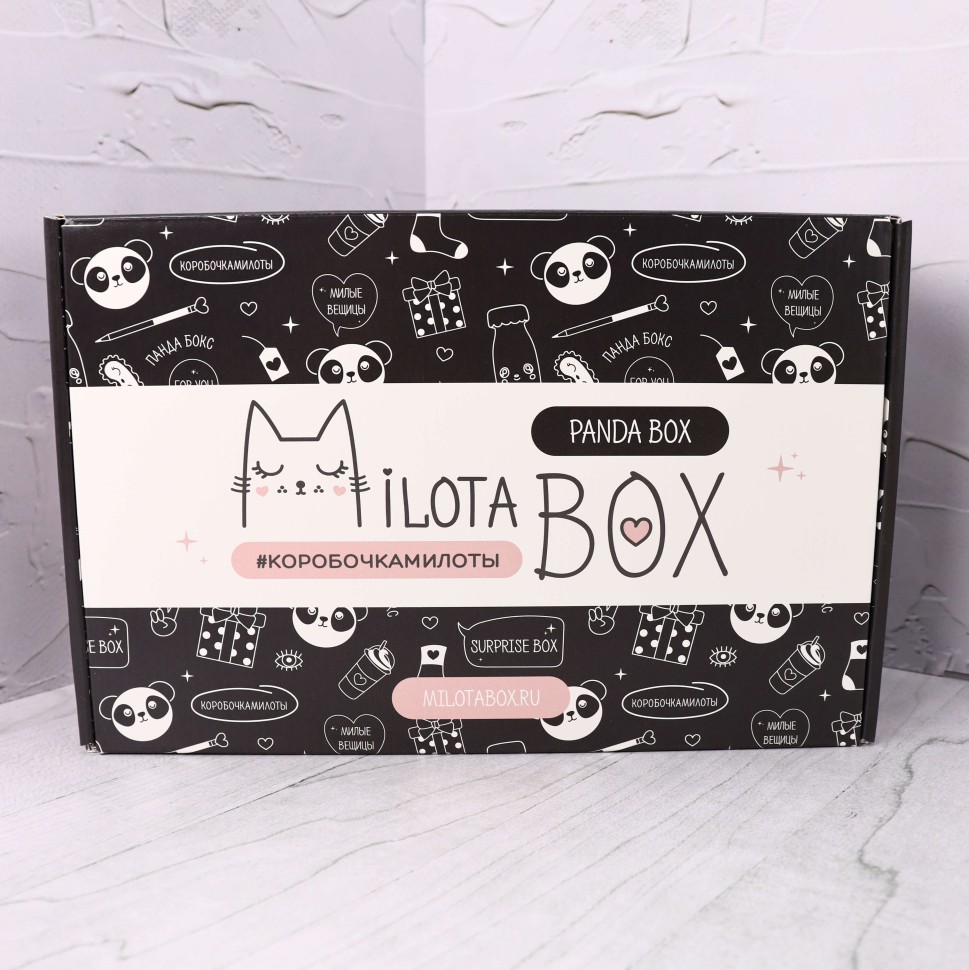 

MilotaBox Panda Box Панда Бокс коробочка с сюрпризом ILIKEGIFT MB099