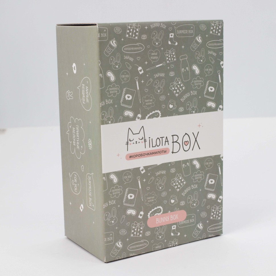 

MilotaBox mini Bunny Box Зайчик коробочка с сюрпризом ILIKEGIFT MBS027