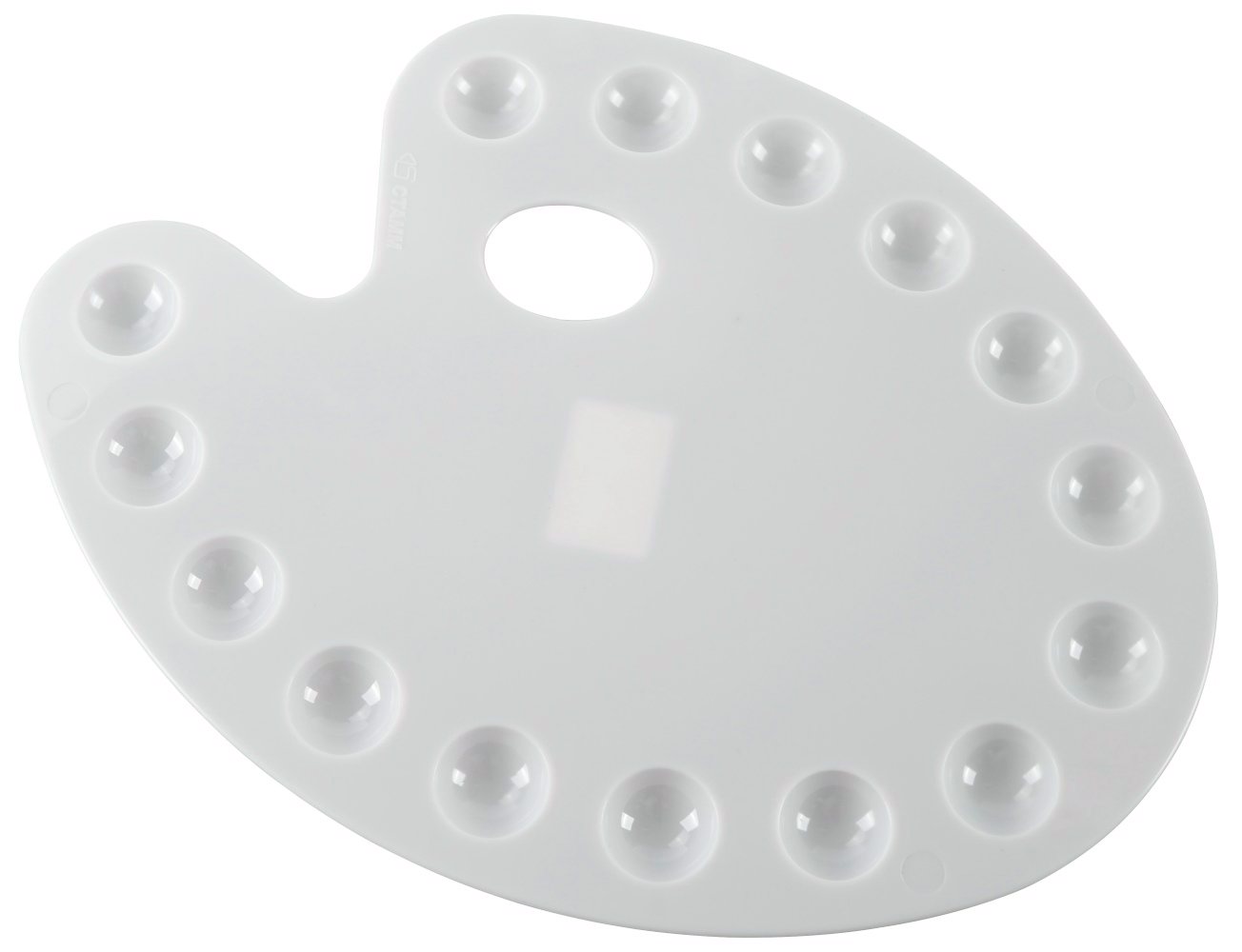 Палитра художника большая 15 ячеек Стамм ПА45 108₽