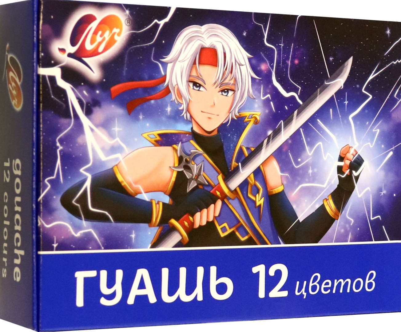 

Гуашь 12цв 15мл Аниме Хиро ЛУЧ 33С 2214-08