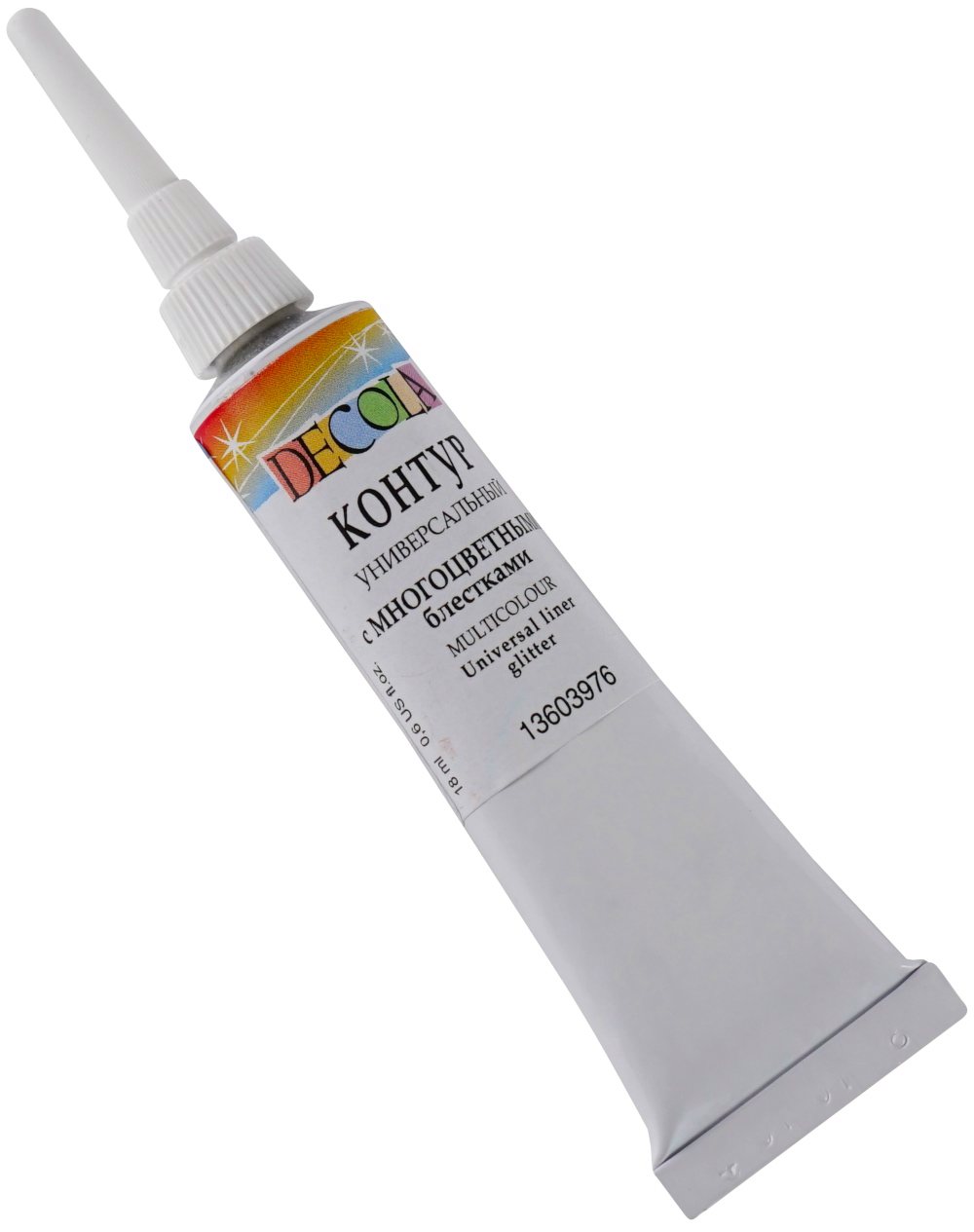 Контур 1цв 18мл универсальный туба с многоцветными блестками DECOLA 13603976 142₽