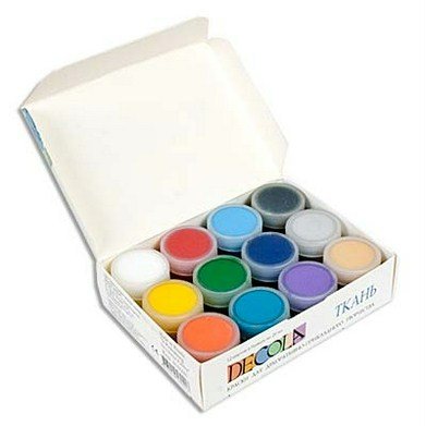 Краски по ткани 12цв 20мл ДЕКОЛА DECOLA 4141216 757₽