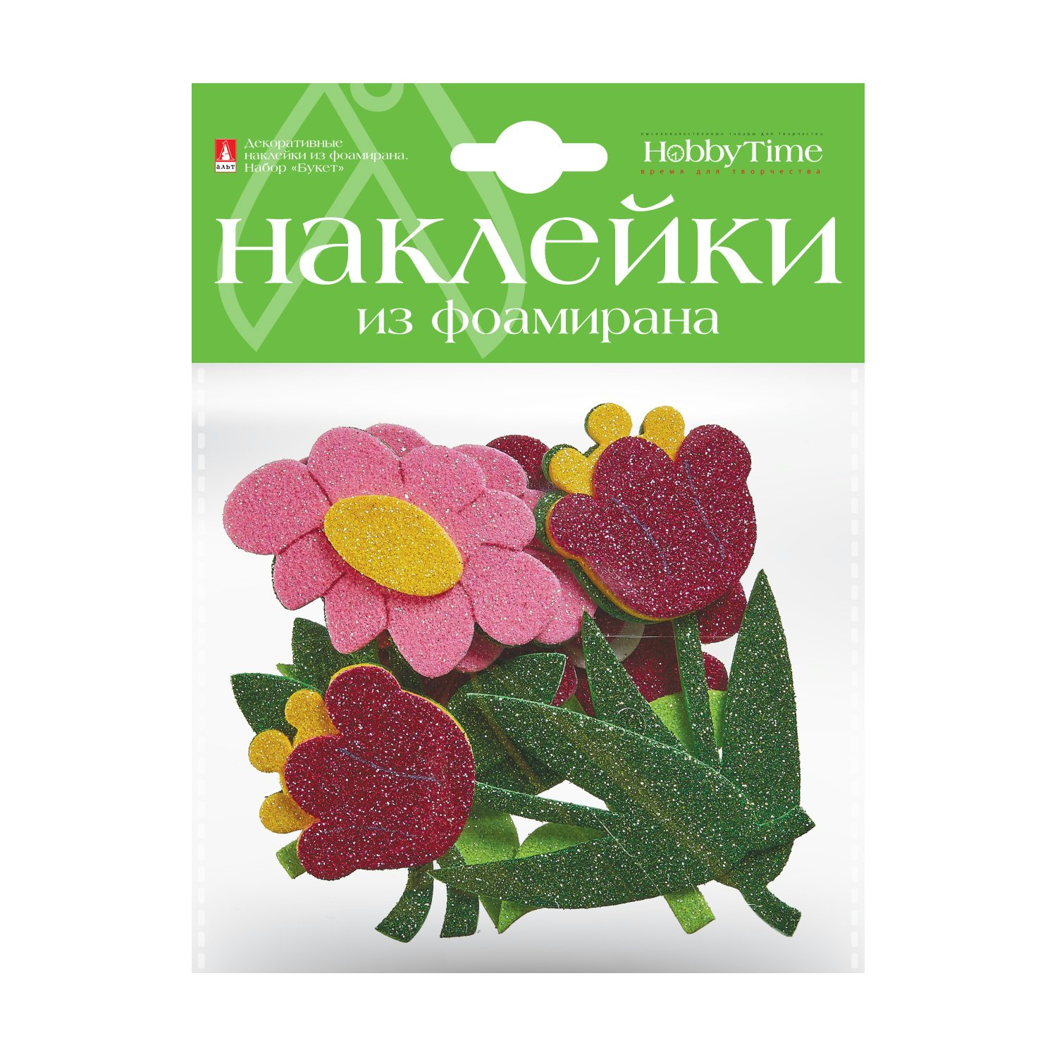 

Наклейки из фоамирана Букет №8 Hobby Time Альт 2-546/04