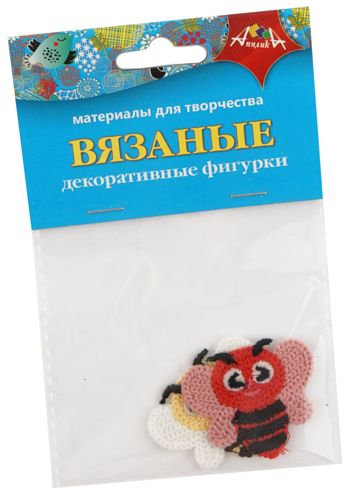

Набор для декора Вязаная аппликация Пчелки КТС-про С3303-06