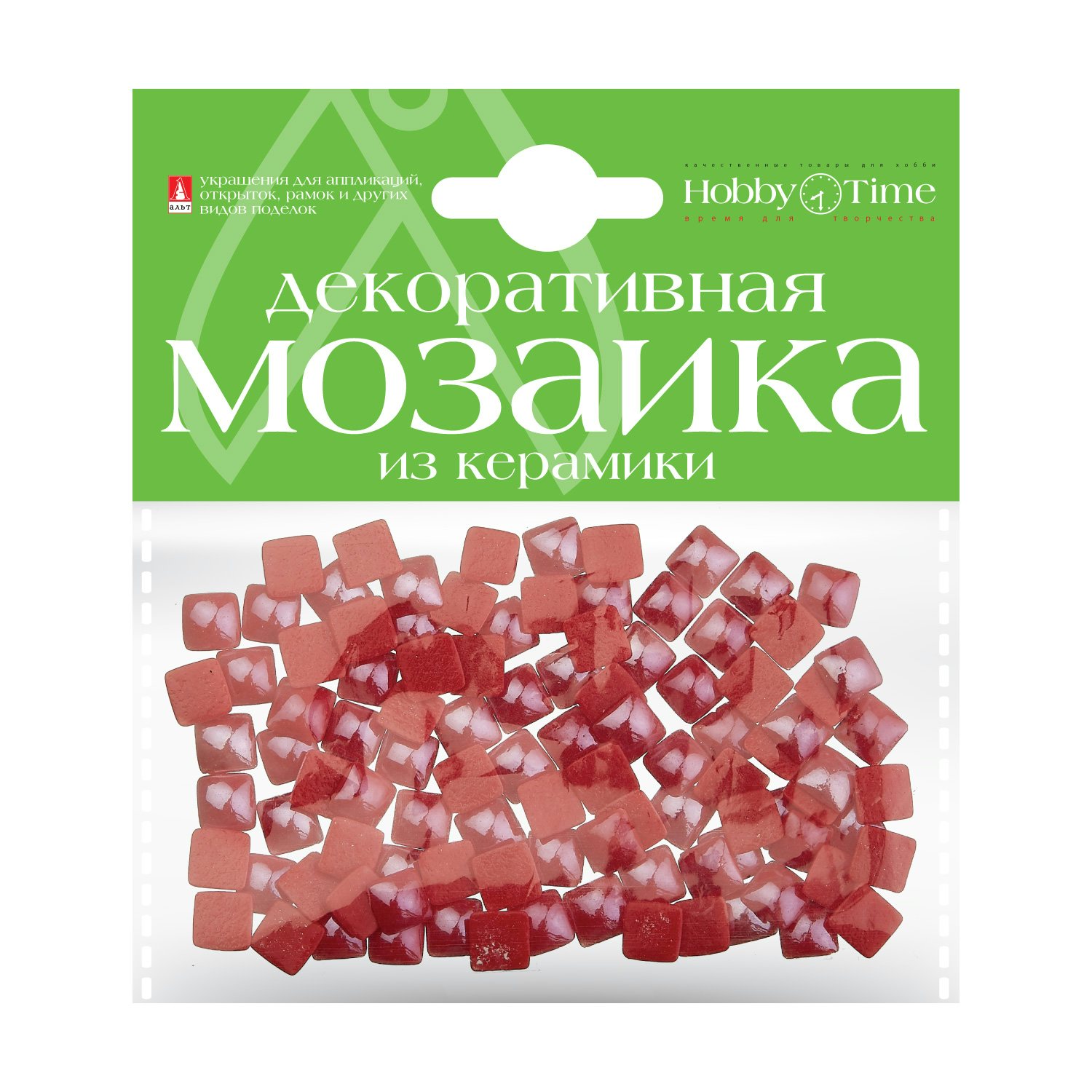 

Мозаика декоративная из керамики красная Альт 2-332/05