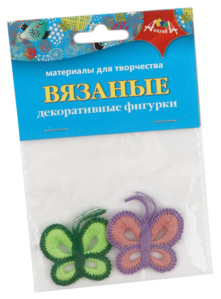 

Набор для декора Вязаная аппликация Бабочки КТС-про С3303-01