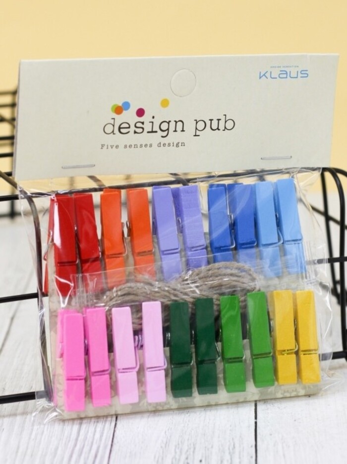 Прищепки деревянные 20шт Classic ассорти ILIKEGIFT GH052-02 85₽