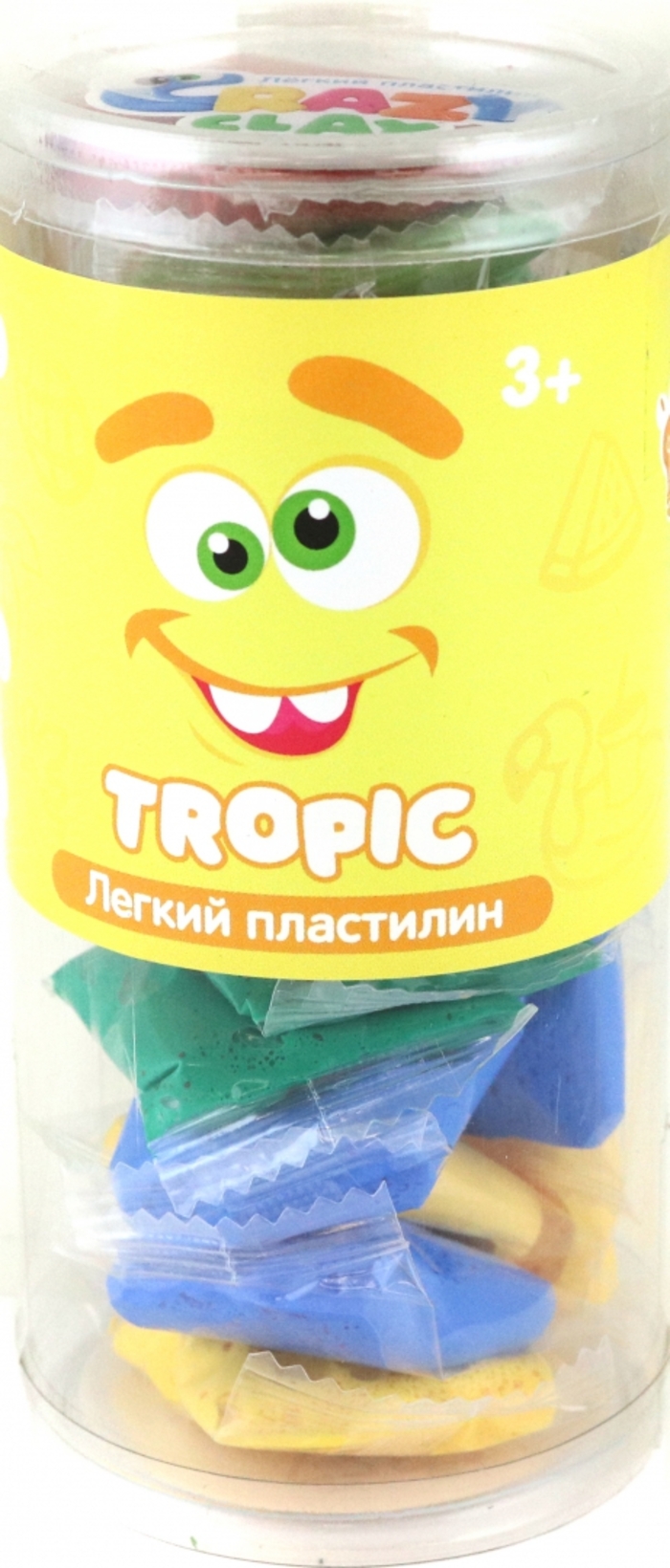 

Пластилин легкий Tropic mini набор