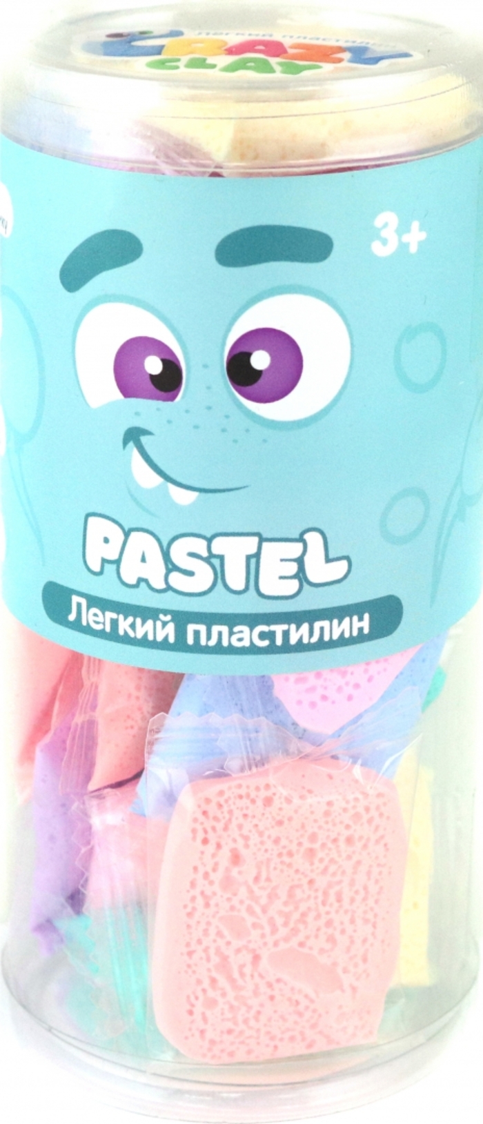 

Пластилин легкий Pastel mini набор