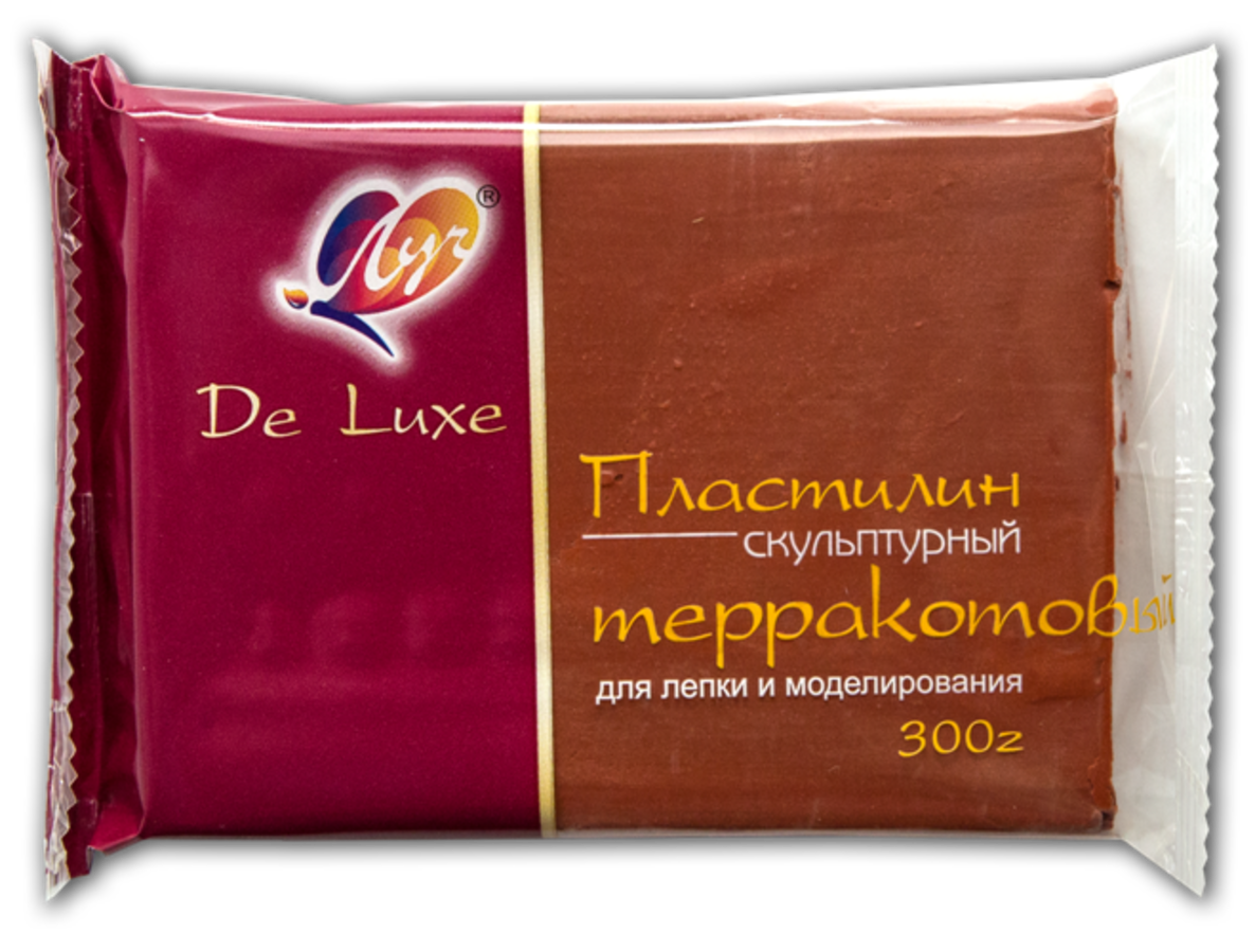 

Пластилин скульптурный 300г терракотовый твердый ЛУЧ 29с 1698-08