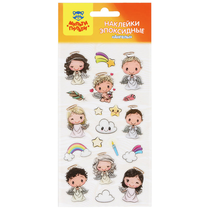 ES_40029 Наклейки А5 Ангелы гелевые 112₽