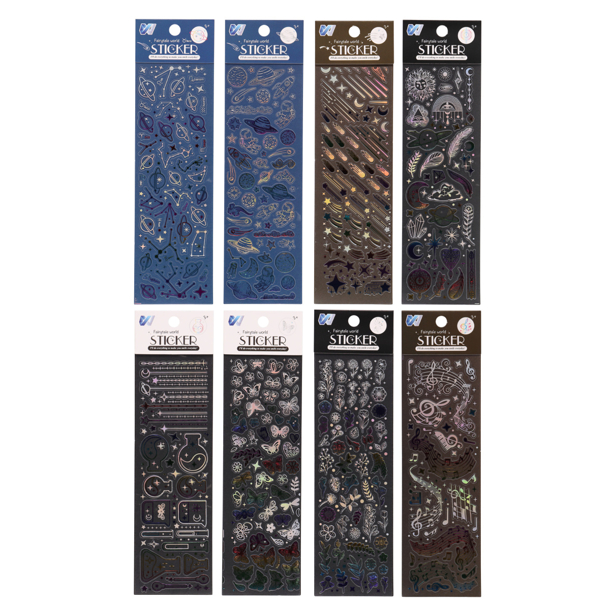 232303 Наклейка 7х22см VV ассорти уни 42₽