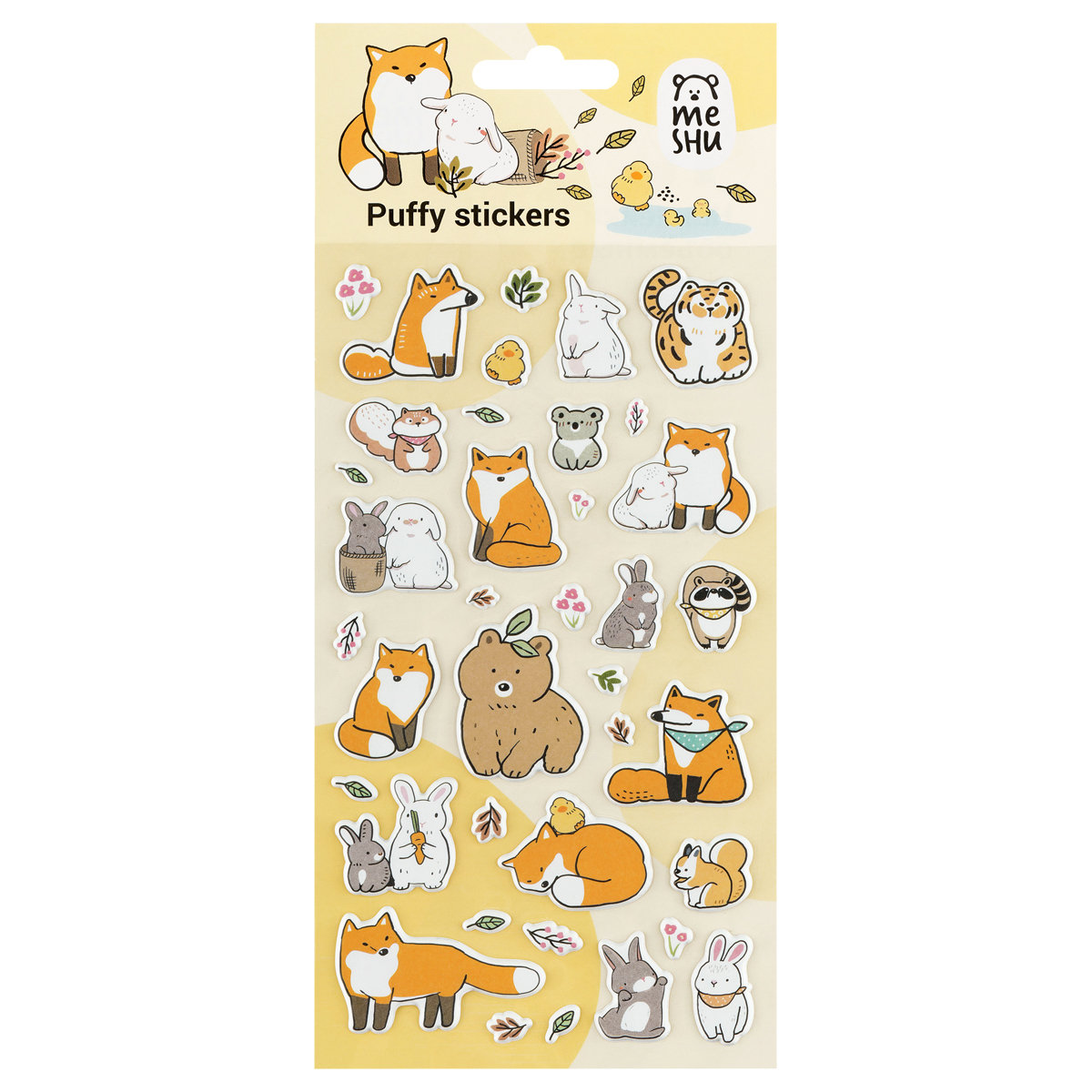 

MS_57649 Наклейки А5 Forest animals (жен)