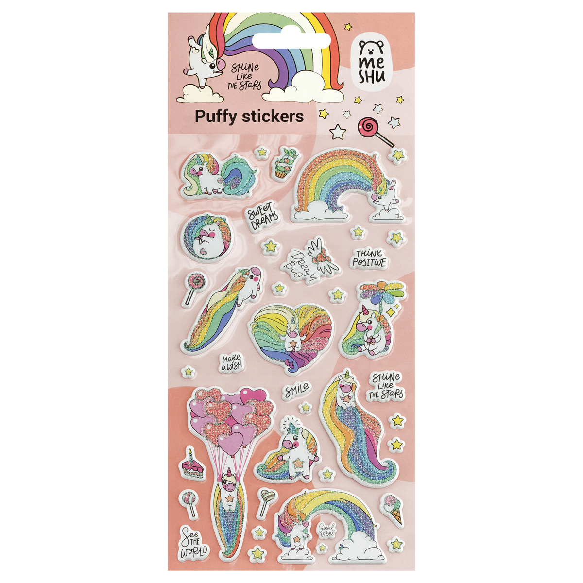 

MS_57645 Наклейки А5 Rainbow unicorn