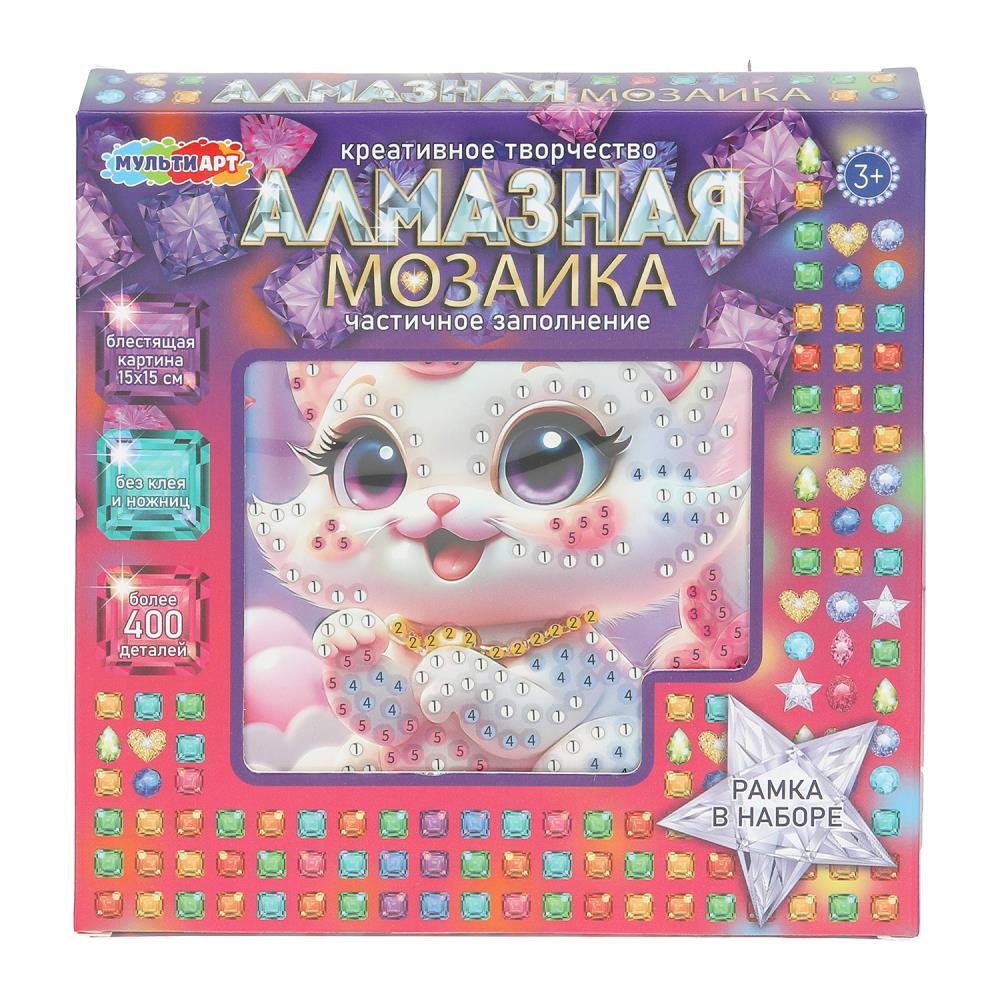 

Мозаика алмазная 15х15см Китти